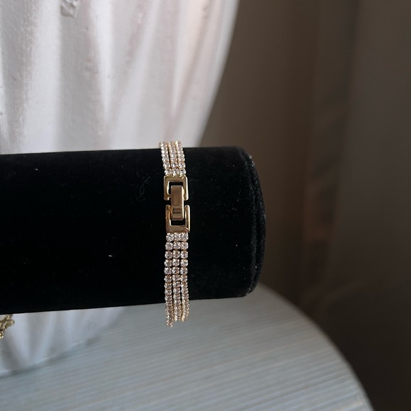 3 layer tennis bracelet - Picture 3 of 4